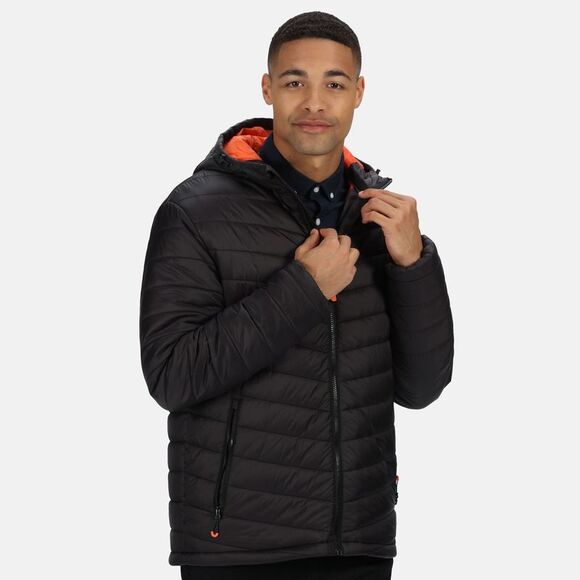 Regatta Mens Thermogen P�'cell Warmloft Jacket / Black - Picture 2 of 8